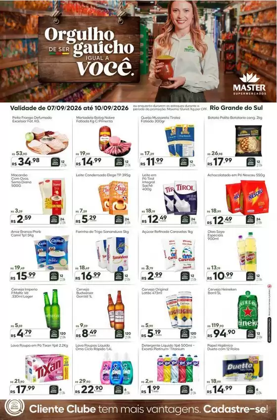 Catálogo Master Supermercados | Semanal master RS | 2026-09-07T00:00:00.000Z - 2026-09-10T00:00:00.000Z