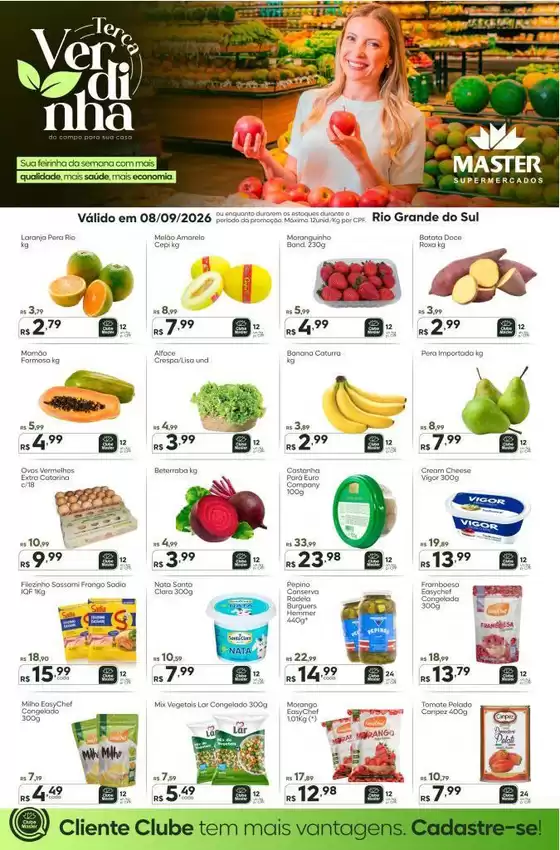 Catálogo Master Supermercados | Terca verdinha | 2026-09-08T00:00:00.000Z - 2026-09-08T00:00:00.000Z