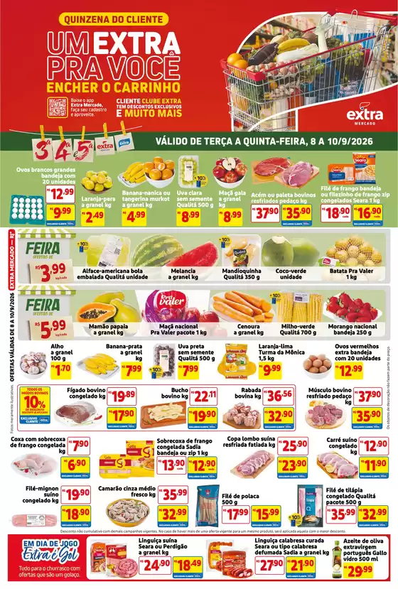 Catálogo Mercado Extra em Niterói | Folheto Mercado Extra | 2026-09-08T00:00:00.000Z - 2026-09-10T00:00:00.000Z