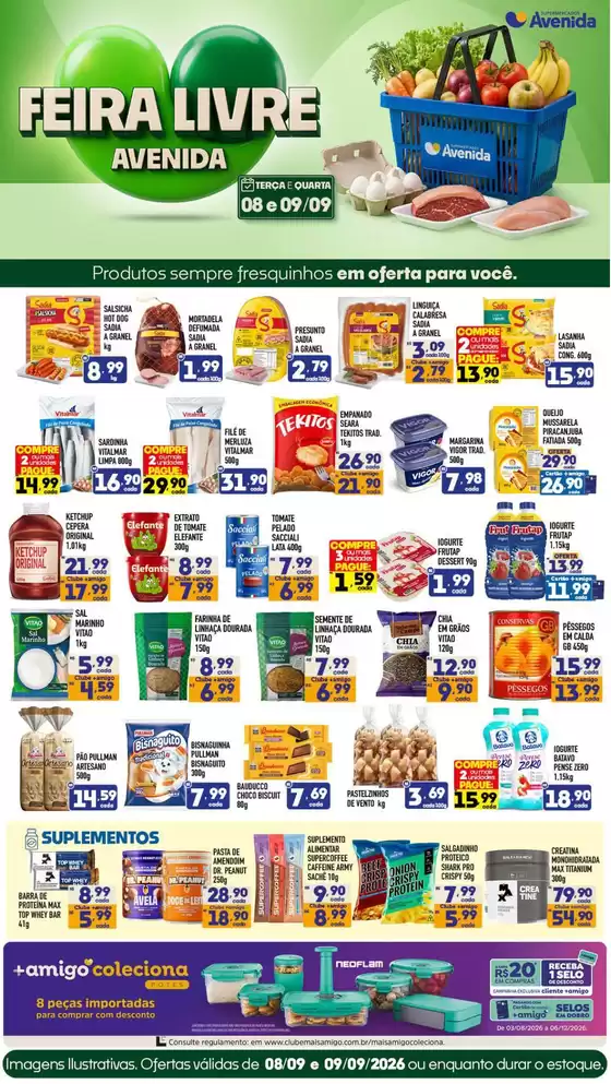 Catálogo Supermercados Avenida | Descubra ofertas atraentes | 2026-09-08T00:00:00.000Z - 2026-09-09T00:00:00.000Z