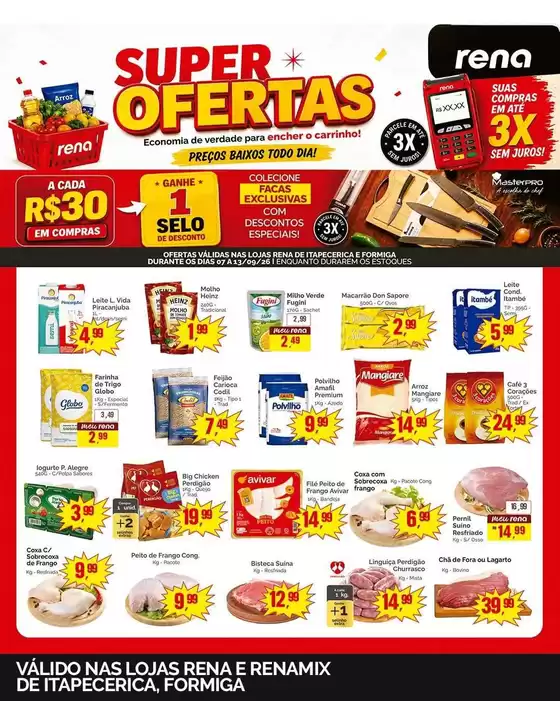 Catálogo Supermercados Rena em Carmópolis de Minas | Encarte Supermercados Rena | 2026-09-07T00:00:00.000Z - 2026-09-13T00:00:00.000Z