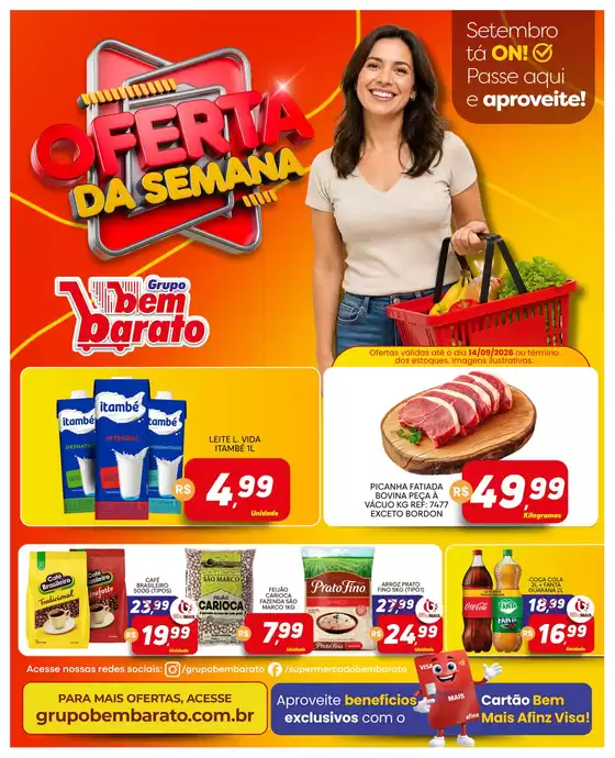 Catálogo Supermercado Bem Barato | Ofertas | 2026-09-08T00:00:00.000Z - 2026-09-14T00:00:00.000Z