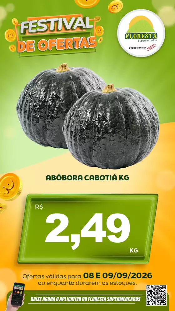 Catálogo Floresta Supermercados em Dores de Campos | Ofertas | 2026-09-08T00:00:00.000Z - 2026-09-09T00:00:00.000Z