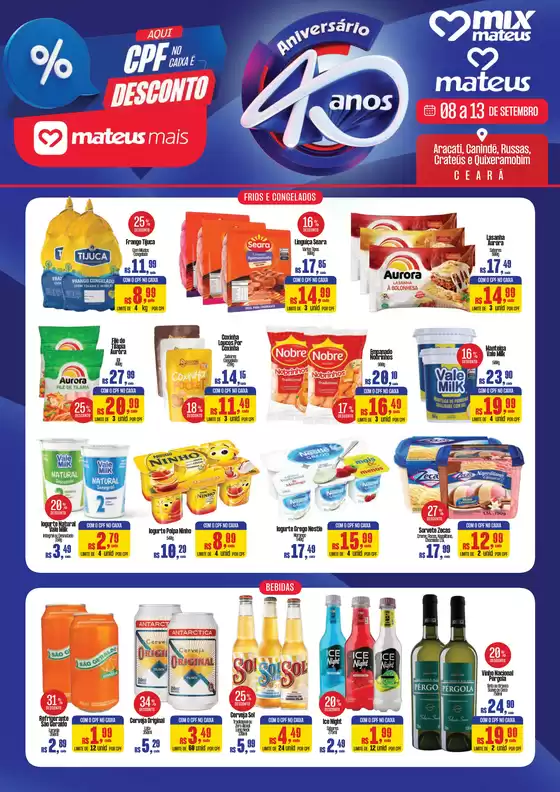 Catálogo Supermercados Mateus | App Mateus mais | 2026-09-08T00:00:00.000Z - 2026-09-13T00:00:00.000Z