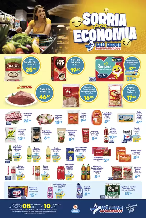 Catálogo Supermercados Jaù Serve | TV offers | 2026-09-08T00:00:00.000Z - 2026-09-10T00:00:00.000Z