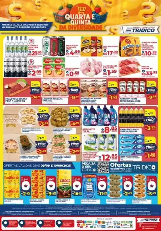 Catálogo Supermercados Tridico | Ofertas | 2026-09-09T00:00:00.000Z - 2026-09-10T00:00:00.000Z