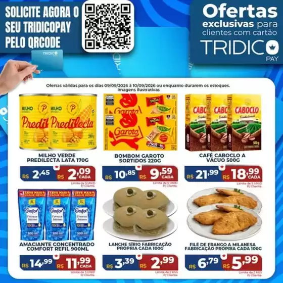Catálogo Supermercados Tridico | Ofertas exclusivas | 2026-09-09T00:00:00.000Z - 2026-09-10T00:00:00.000Z
