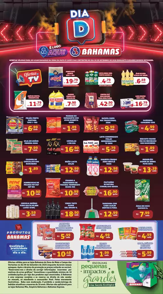 Catálogo Bahamas Supermercados | D-Day | 2026-09-09T00:00:00.000Z - 2026-09-09T00:00:00.000Z