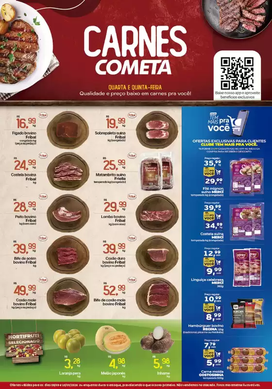 Catálogo Cometa Supermercados |  CARNES | 2026-09-09T00:00:00.000Z - 2026-09-10T00:00:00.000Z