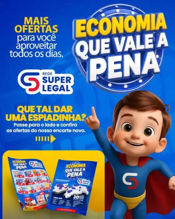 Catálogo Rede Super Legal de Supermercados | Ofertas | 2026-09-09T00:00:00.000Z - 2026-09-12T00:00:00.000Z