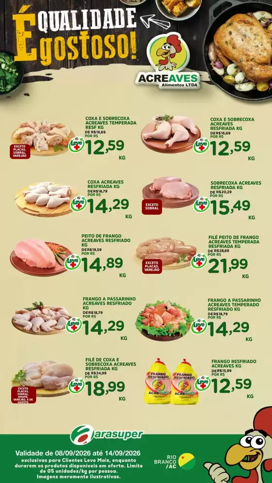 Catálogo Araújo Supermercados | Ofertas | 2026-09-09T00:00:00.000Z - 2026-09-14T00:00:00.000Z