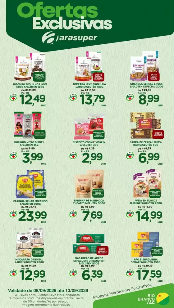 Catálogo Araújo Supermercados | Ofertas exclusivas | 2026-09-09T00:00:00.000Z - 2026-09-13T00:00:00.000Z