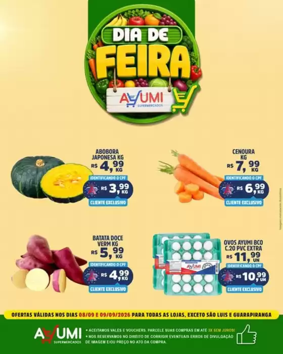 Catálogo Ayumi Supermercados | Ofertas exclusivas | 2026-09-09T00:00:00.000Z - 2026-09-09T00:00:00.000Z