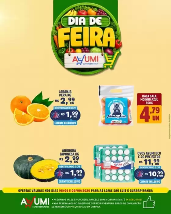 Catálogo Ayumi Supermercados | Ofertas  | 2026-09-09T00:00:00.000Z - 2026-09-09T00:00:00.000Z