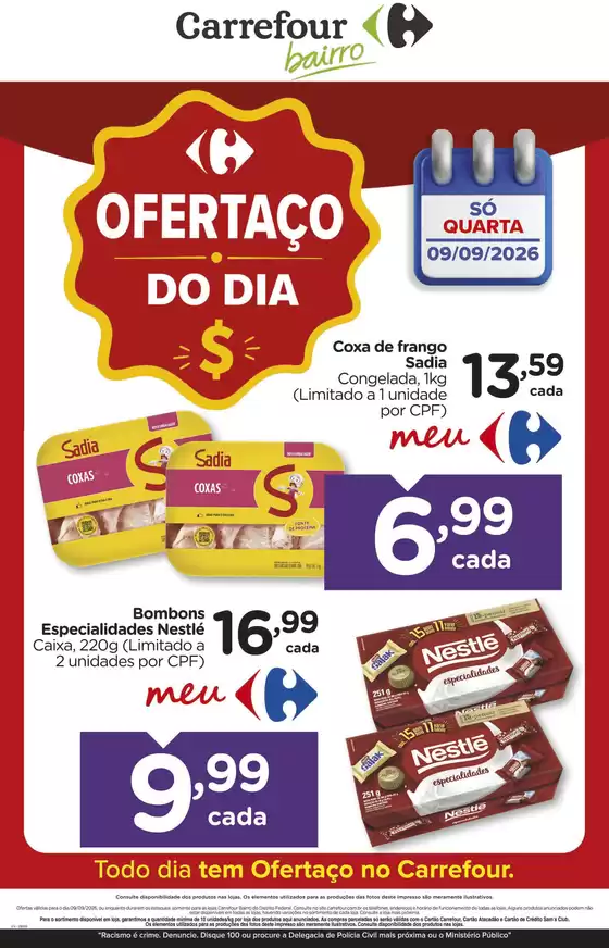 Catálogo Carrefour Bairro | Descubra ofertas atraentes | 2026-09-09T00:00:00.000Z - 2026-09-09T00:00:00.000Z