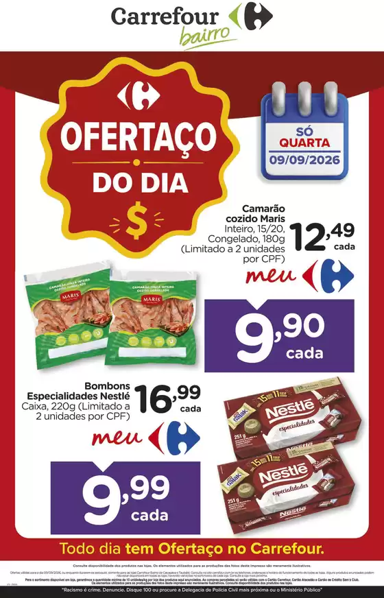 Catálogo Carrefour Bairro | OFERTA DO DIA | 2026-09-09T00:00:00.000Z - 2026-09-09T00:00:00.000Z