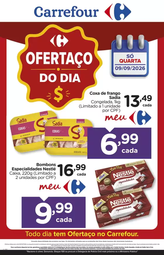 Catálogo Carrefour | OFERTA DO DIA | 2026-09-09T00:00:00.000Z - 2026-09-09T00:00:00.000Z