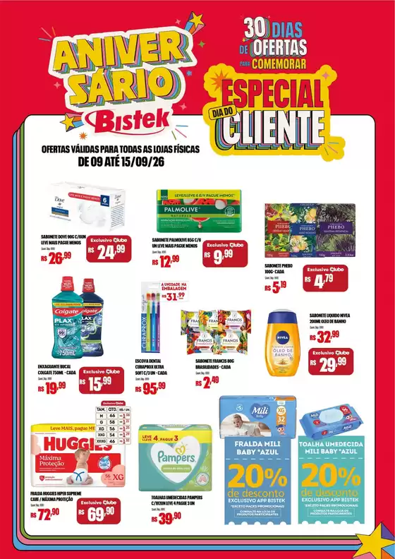 Catálogo Bistek Supermercados | Ampla seleção de ofertas | 2026-09-09T00:00:00.000Z - 2026-09-15T00:00:00.000Z