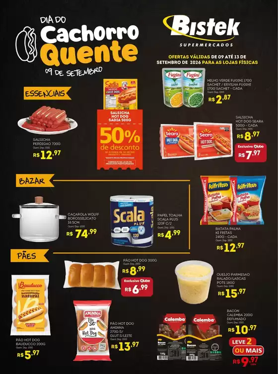 Catálogo Bistek Supermercados | Ofertas especiais para você | 2026-09-09T00:00:00.000Z - 2026-09-13T00:00:00.000Z