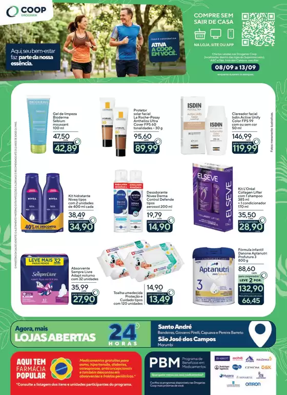 Catálogo Coop | Coop Drogaria 08 a 13.09 INTERNAS ABCDMR E SJC | 2026-09-08T00:00:00.000Z - 2026-09-13T00:00:00.000Z