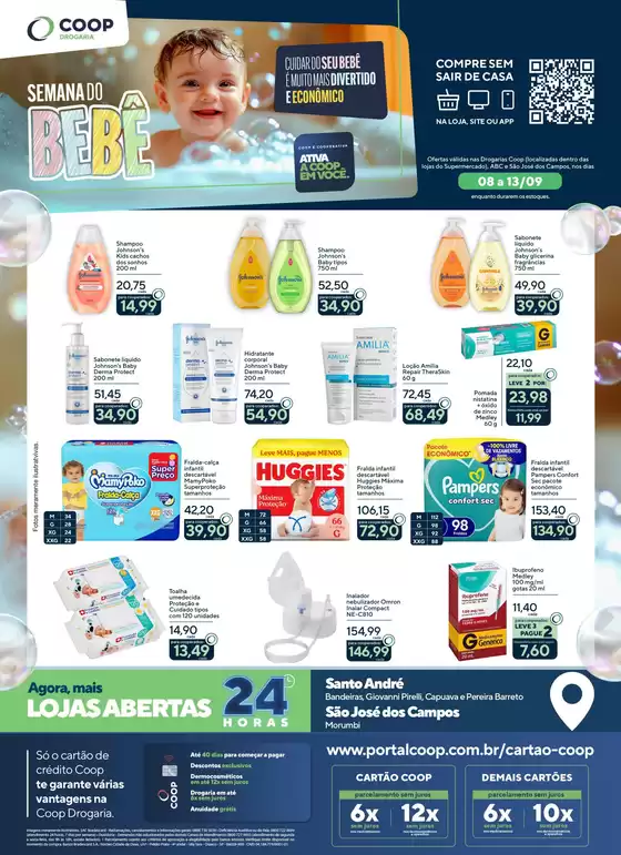 Catálogo Coop | Coop Semana do Bebê 08 a 13.09 INTERNAS ABCDMR E SJC | 2026-09-08T00:00:00.000Z - 2026-09-13T00:00:00.000Z
