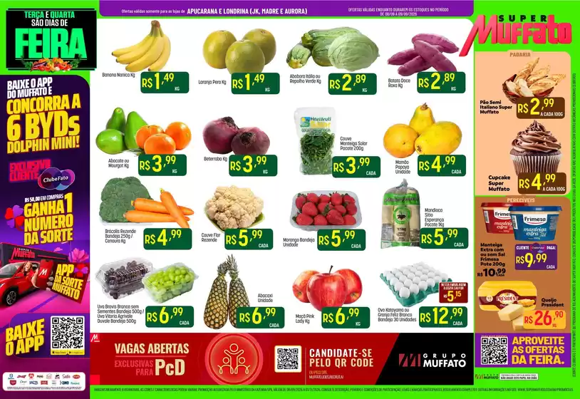 Catálogo Super Muffato | Grandes descontos em produtos selecionados | 2026-09-08T00:00:00.000Z - 2026-09-09T00:00:00.000Z