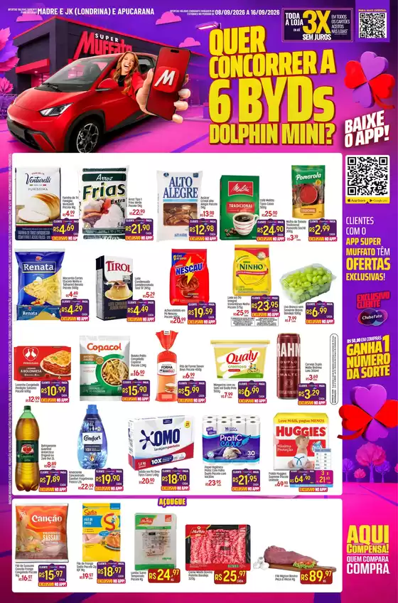 Catálogo Super Muffato | Melhores ofertas para todos os caçadores de pechinchas | 2026-09-08T00:00:00.000Z - 2026-09-16T00:00:00.000Z