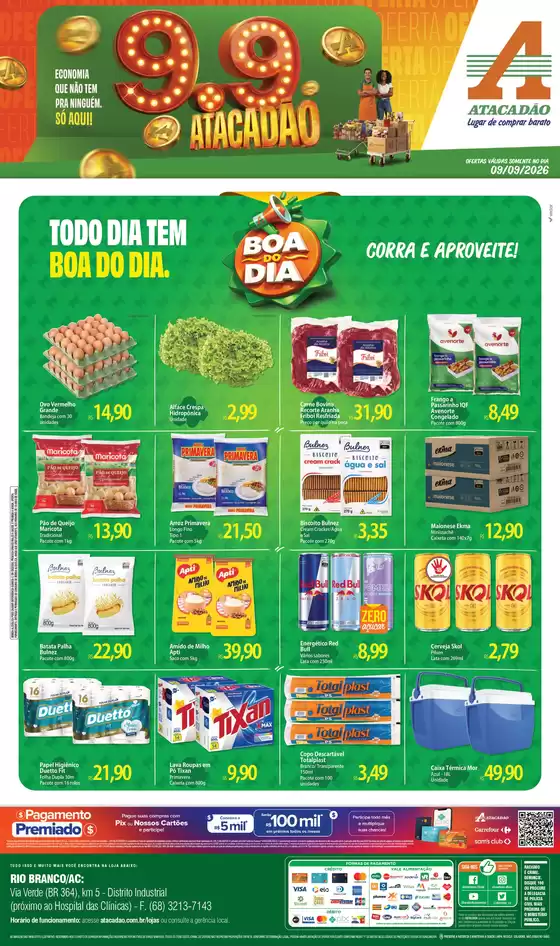 Catálogo Atacadão | Atacadão - Especial 9.9 | 2026-09-09T00:00:00.000Z - 2026-09-09T00:00:00.000Z