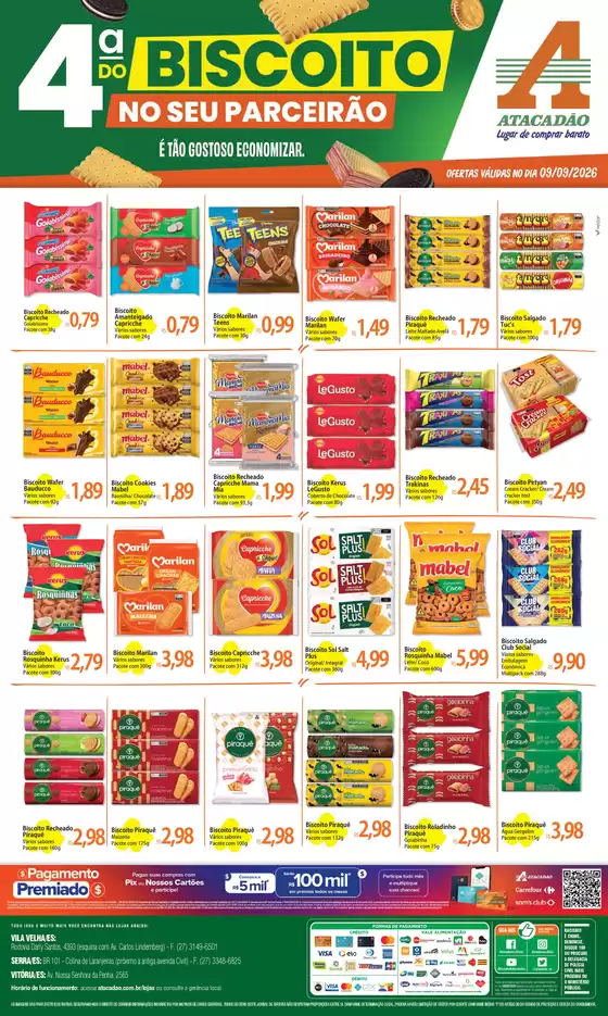 Catálogo Atacadão | Atacadão - Quarta do Biscoito | 2026-09-09T00:00:00.000Z - 2026-09-09T00:00:00.000Z