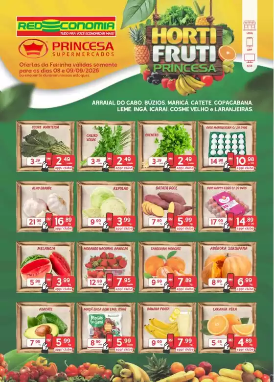Catálogo Princesa Supermercados | Feirinha G3 - 08 a 09/09 | 2026-09-08T00:00:00.000Z - 2026-09-10T00:00:00.000Z