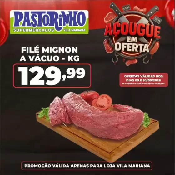 Catálogo Supermercado Pastorinho | Promoções especiais em andamento | 2026-09-09T00:00:00.000Z - 2026-09-10T00:00:00.000Z