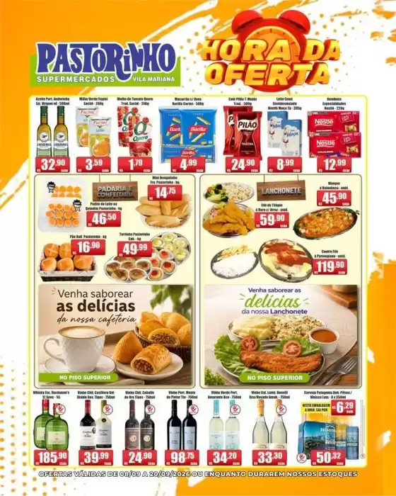 Catálogo Supermercado Pastorinho | Ofertas exclusivas e pechinchas | 2026-09-08T00:00:00.000Z - 2026-09-20T00:00:00.000Z