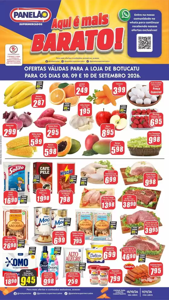 Catálogo Panelão | Melhores ofertas para todos os clientes | 2026-09-08T00:00:00.000Z - 2026-09-10T00:00:00.000Z