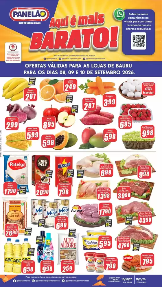 Catálogo Panelão | Grandes descontos em produtos selecionados | 2026-09-08T00:00:00.000Z - 2026-09-10T00:00:00.000Z