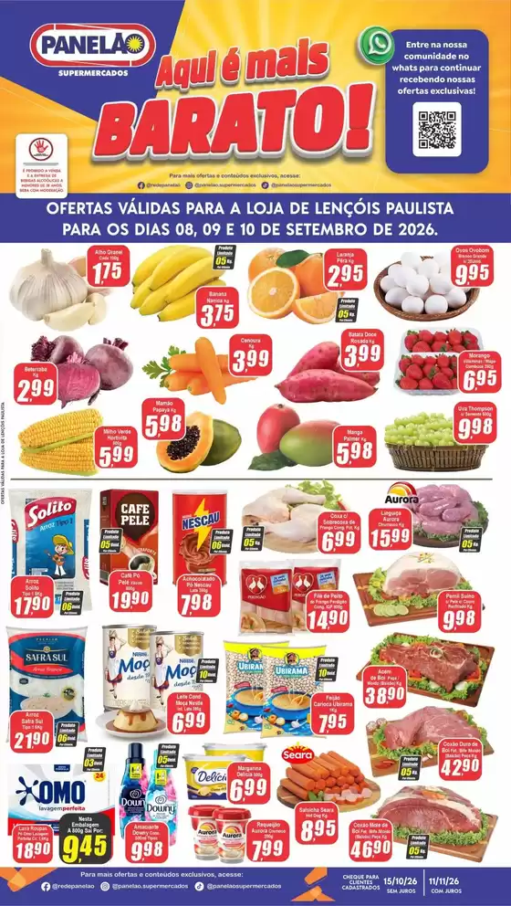 Catálogo Panelão | Ótima oferta para todos os clientes | 2026-09-08T00:00:00.000Z - 2026-09-10T00:00:00.000Z