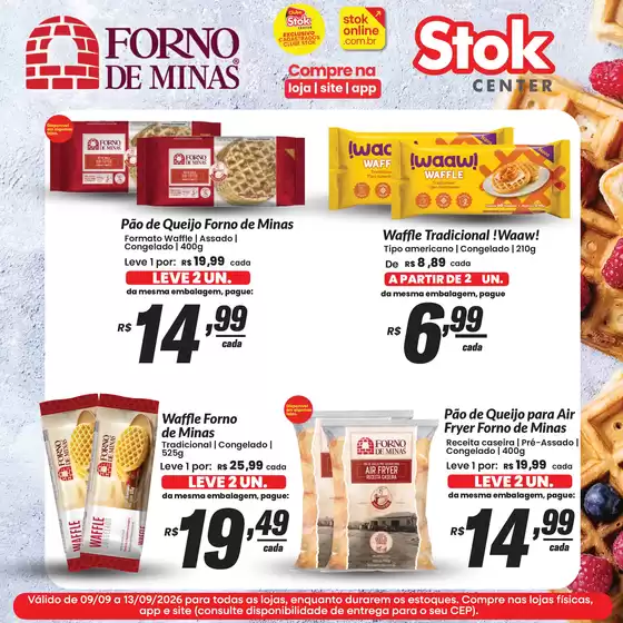 Catálogo Stok Center | Forno de minas RS e SC 09 a 13 de setembro | 2026-09-09T00:00:00.000Z - 2026-09-13T00:00:00.000Z