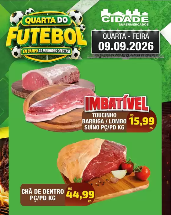 Catálogo Cidade Supermercados | Encarte Cidade Supermercados | 2026-09-09T00:00:00.000Z - 2026-09-09T00:00:00.000Z
