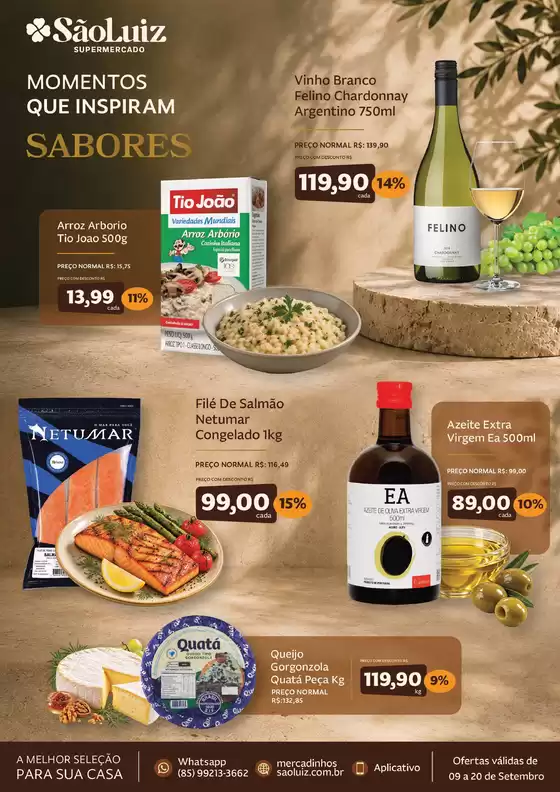 Catálogo Mercadinhos São Luiz | Encarte São Luiz | 2026-09-09T00:00:00.000Z - 2026-09-20T00:00:00.000Z