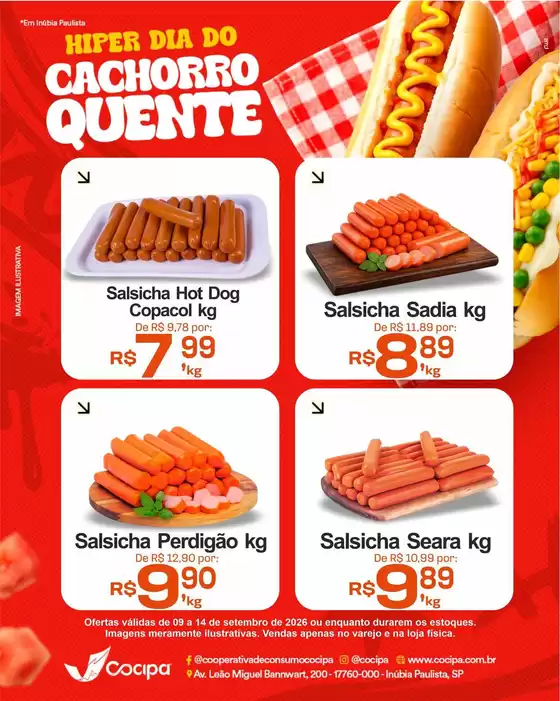 Catálogo Cocipa | Melhores ofertas e descontos | 2026-09-09T00:00:00.000Z - 2026-09-14T00:00:00.000Z