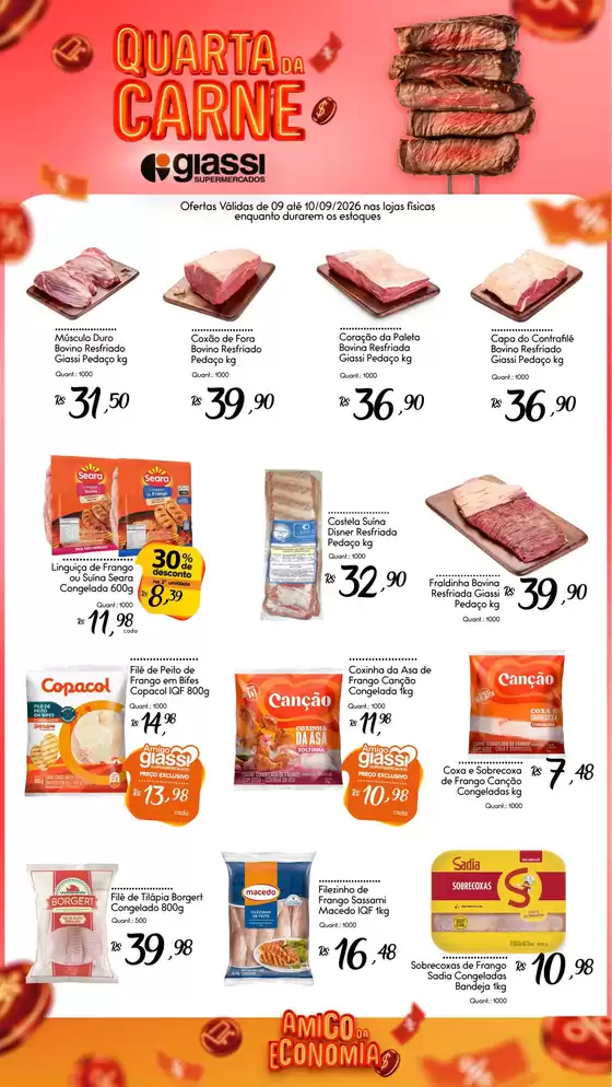 Catálogo Giassi Supermercados | Encarte Giassi Supermercados | 2026-09-09T00:00:00.000Z - 2026-09-10T00:00:00.000Z