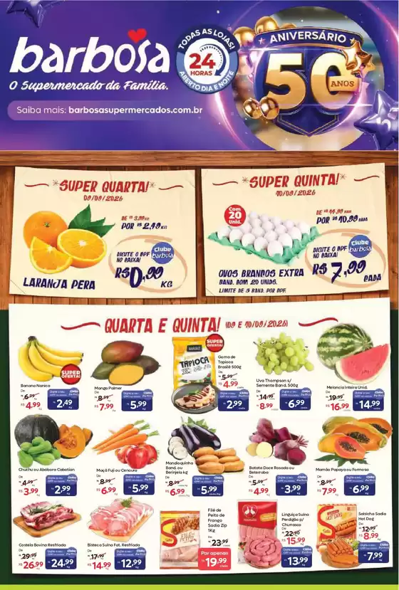 Catálogo Barbosa Supermercados | Quarta e Quinta | 2026-09-09T00:00:00.000Z - 2026-09-10T00:00:00.000Z