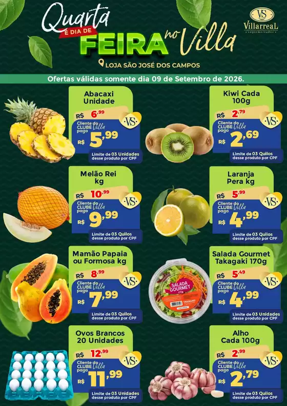 Catálogo Villarreal Supermercados | Ofertas Villarreal Supermercados | 2026-09-09T00:00:00.000Z - 2026-09-09T00:00:00.000Z