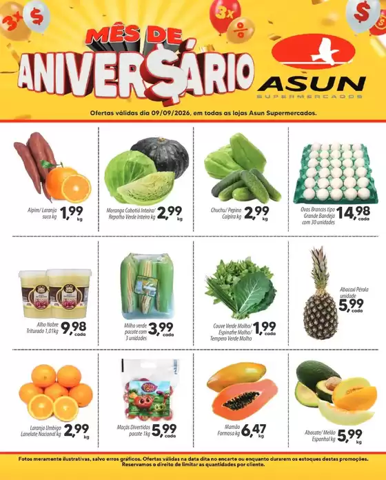 Catálogo Asun | Quarta Dia de Feira | 2026-09-09T00:00:00.000Z - 2026-09-09T00:00:00.000Z