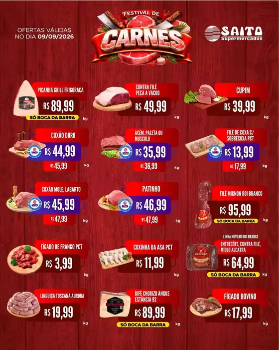 Catálogo Saito Supermercados | Nossas melhores pechinchas | 2026-09-09T00:00:00.000Z - 2026-09-09T00:00:00.000Z