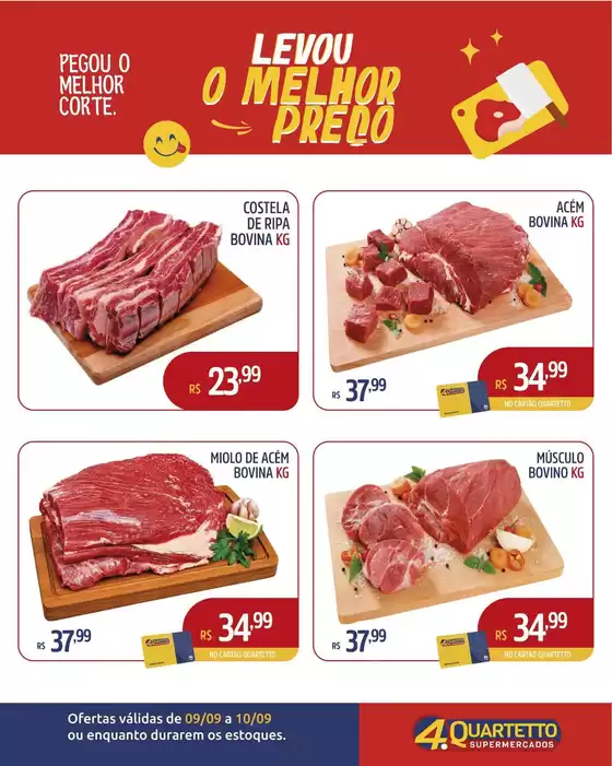 Catálogo Quartetto Supermercados | Encarte Quartetto Supermercados | 2026-09-09T00:00:00.000Z - 2026-09-10T00:00:00.000Z