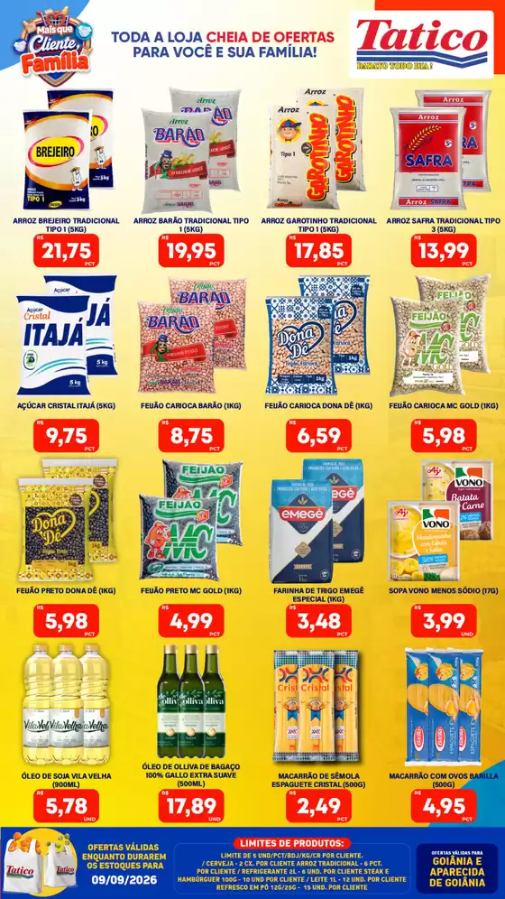 Catálogo Tatico | Melhores ofertas para todos os caçadores de pechinchas | 2026-09-09T00:00:00.000Z - 2026-09-09T00:00:00.000Z