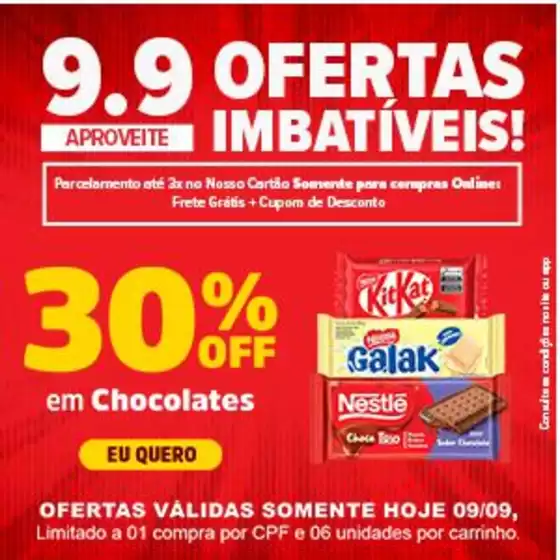 Catálogo Supermercado Savegnago | Encarte Supermercados Savegnago | 2026-09-09T00:00:00.000Z - 2026-09-09T00:00:00.000Z
