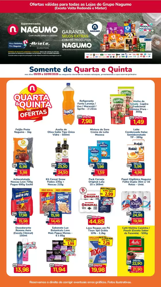 Catálogo Nagumo | QUARTA E QUINTA | 2026-09-09T00:00:00.000Z - 2026-09-10T00:00:00.000Z