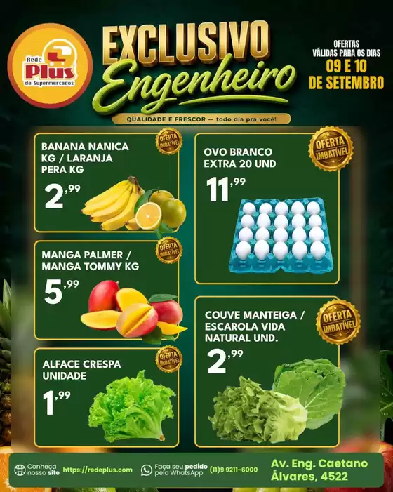 Catálogo Rede Plus Supermercados | Ótima oferta para todos os clientes | 2026-09-09T00:00:00.000Z - 2026-09-10T00:00:00.000Z