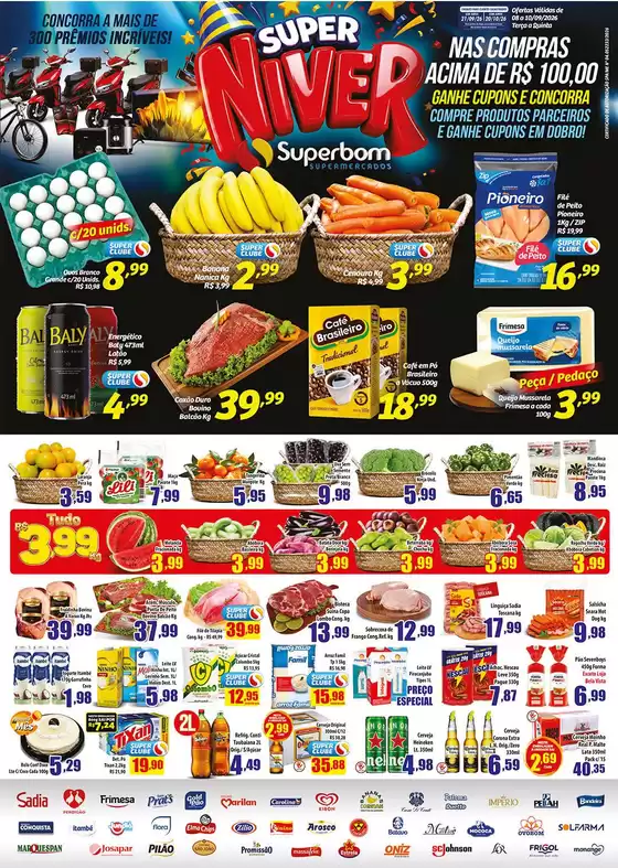 Catálogo Superbom Supermercados | Nossas melhores pechinchas | 2026-09-08T00:00:00.000Z - 2026-10-26T00:00:00.000Z